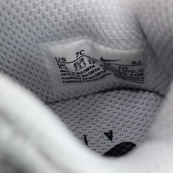 Nike Air Max 1 Easy On  Size 7 Boys Girls Black White - Picture 6 of 7